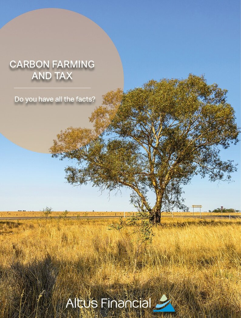 Carbon Farming and Tax
